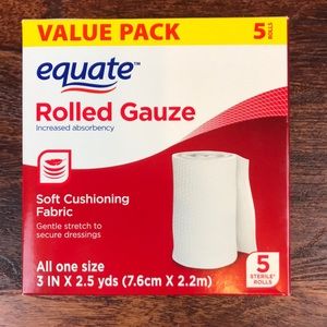 Rolled Gauze - 5 Rolls in pack